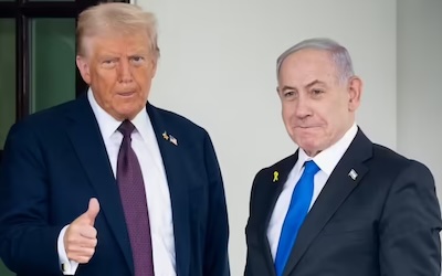Trump y Netanyahu lanzan plan de 20 puntos para dar paz a Palestina